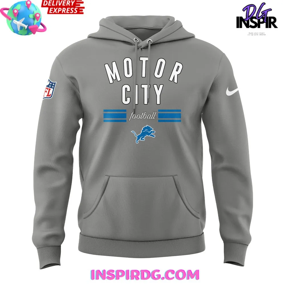 -Detroit Lions Motor City Football 2024 Hoodie