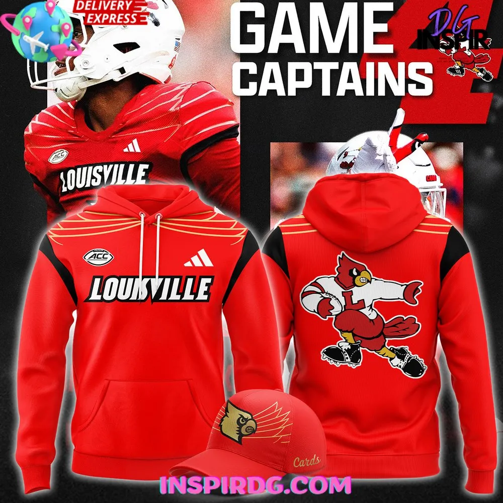 -Louisville Cardinals Game Captains Special Edition Hoodie