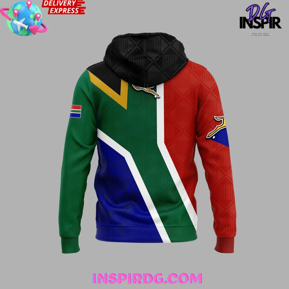 -South Africa Springboks Rugby Limited Edition Hoodie