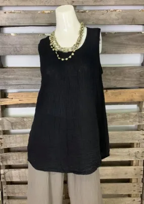 797 Katy Tank Top-Black