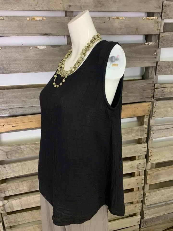 797 Katy Tank Top-Black