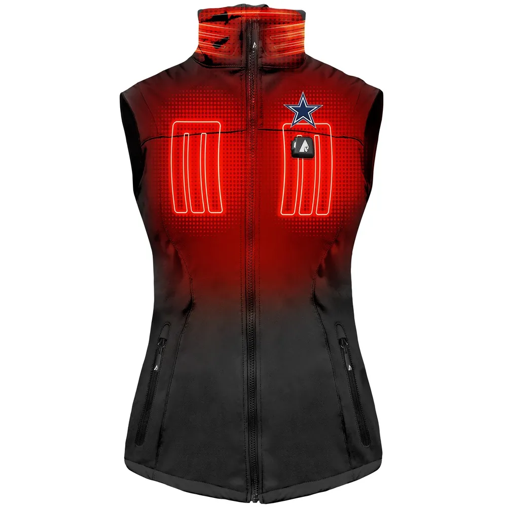 ActionHeat Dallas Cowboys 5V Women's Softshell Battery Heated Vest