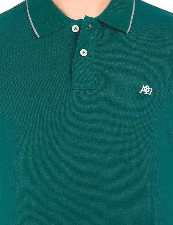 Aeropostale Regular Fit Pique Polo Shirt