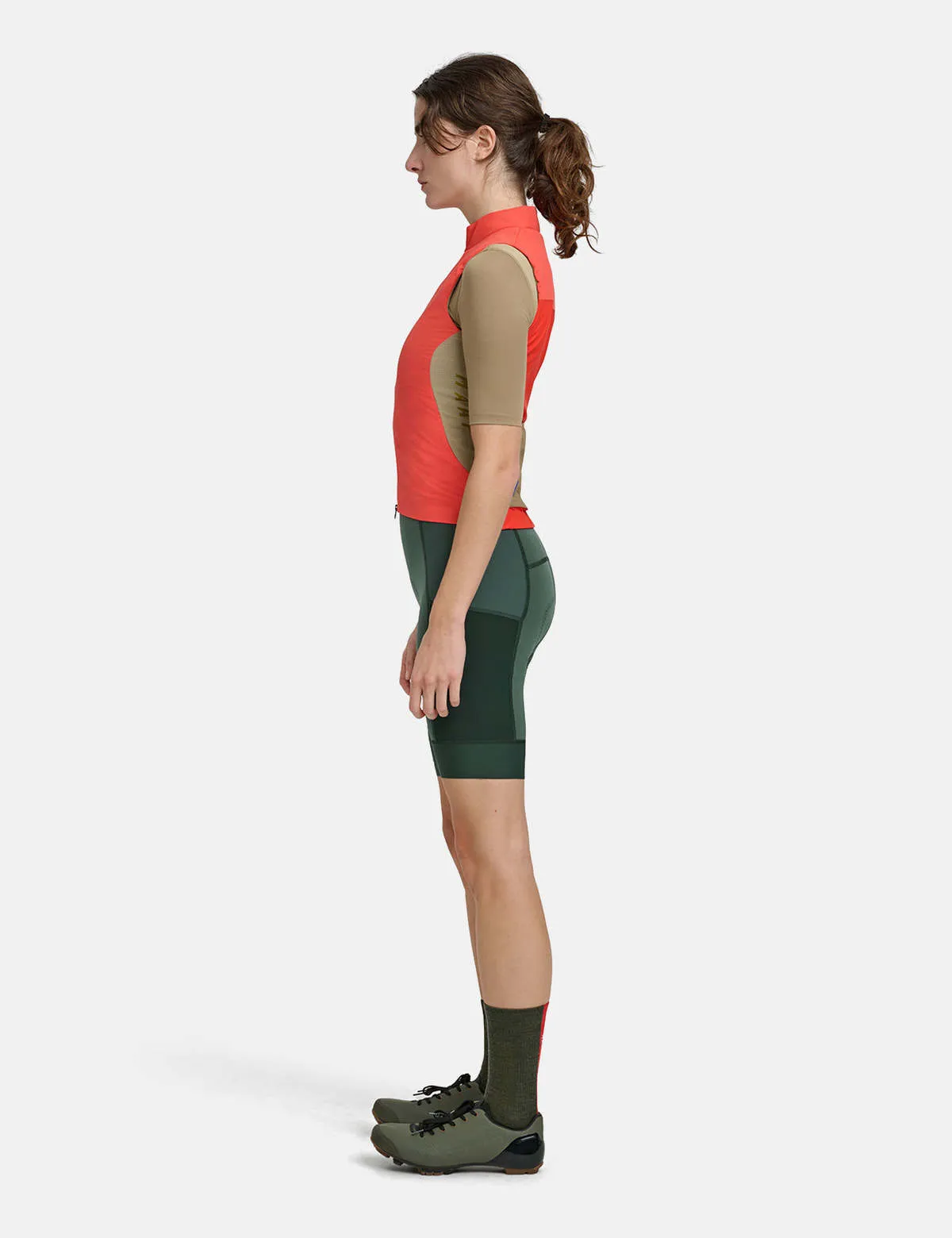 Alt_Road Thermal Vest - Mars Red