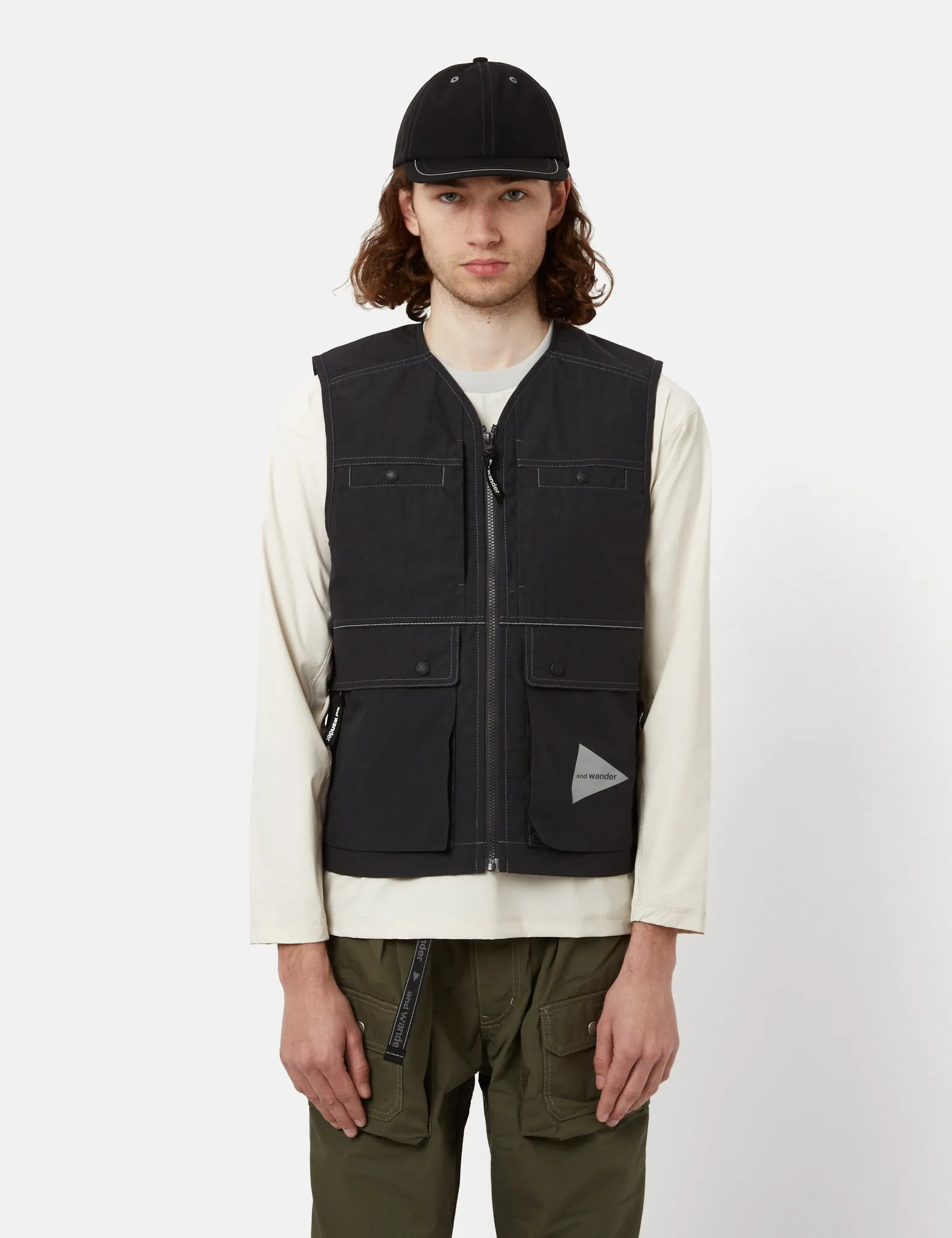 and Wander Kevlar Vest - Charcoal Grey