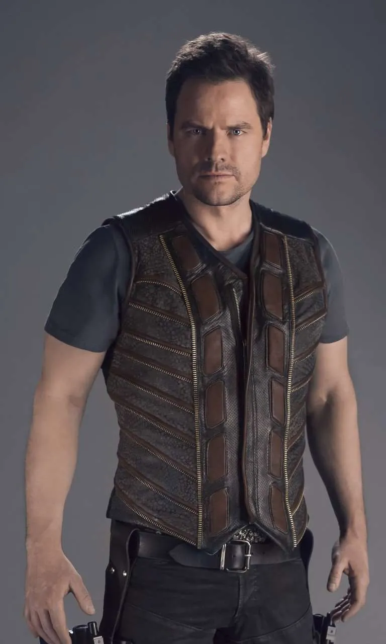 Anthony Lemke Dark Matter leather Vest