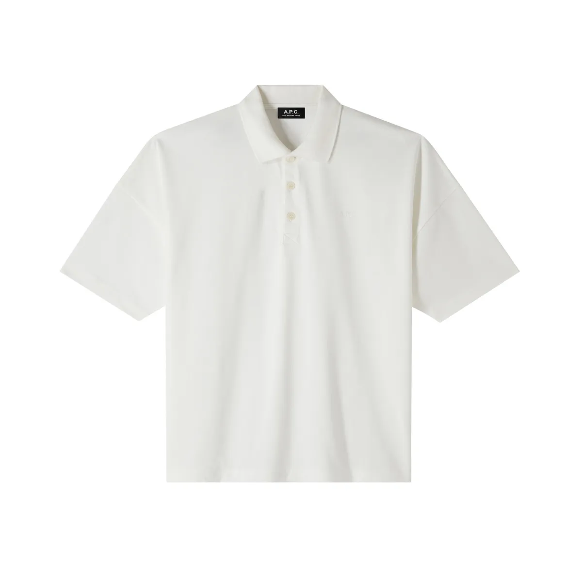 A.P.C.   Polo Antoine Blanc (men)