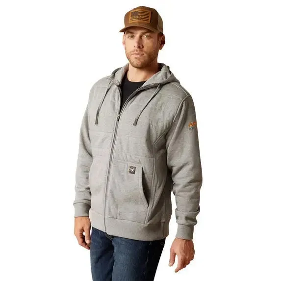 Ariat Rebar All-Weather Insulated Full Zip Hoodie