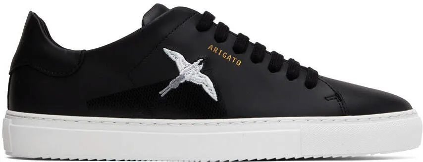 Axel Arigato Black Clean 90 Tape Bee Bird Sneakers