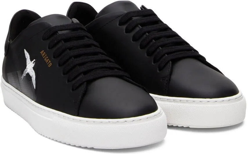 Axel Arigato Black Clean 90 Tape Bee Bird Sneakers