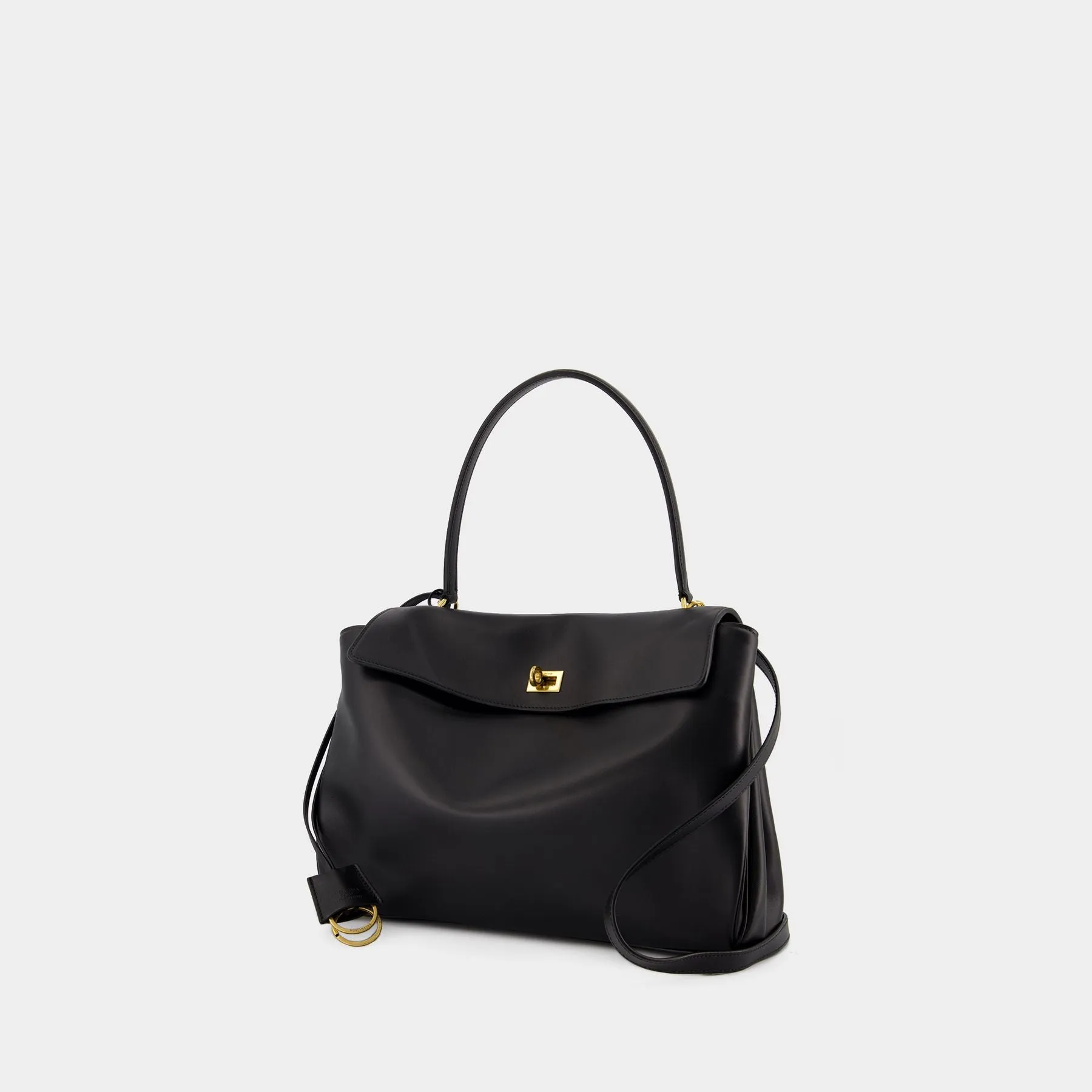 Balenciaga  Rodeo Shoulder Bag - Balenciaga - Leather - Black