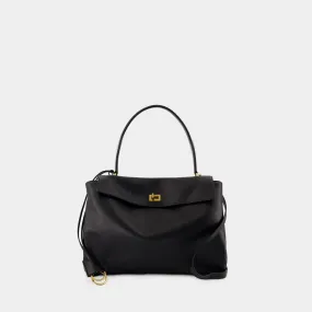 Balenciaga  Rodeo Shoulder Bag - Balenciaga - Leather - Black