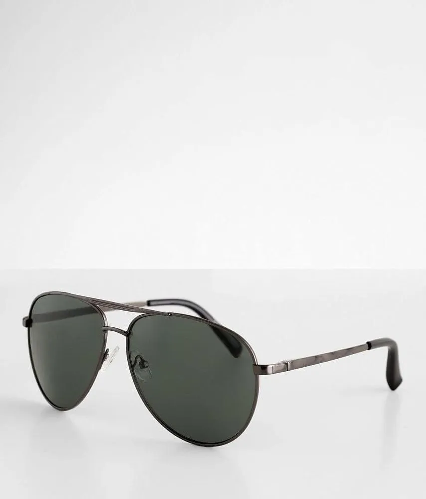 BKE Browbar Aviator Sunglasses