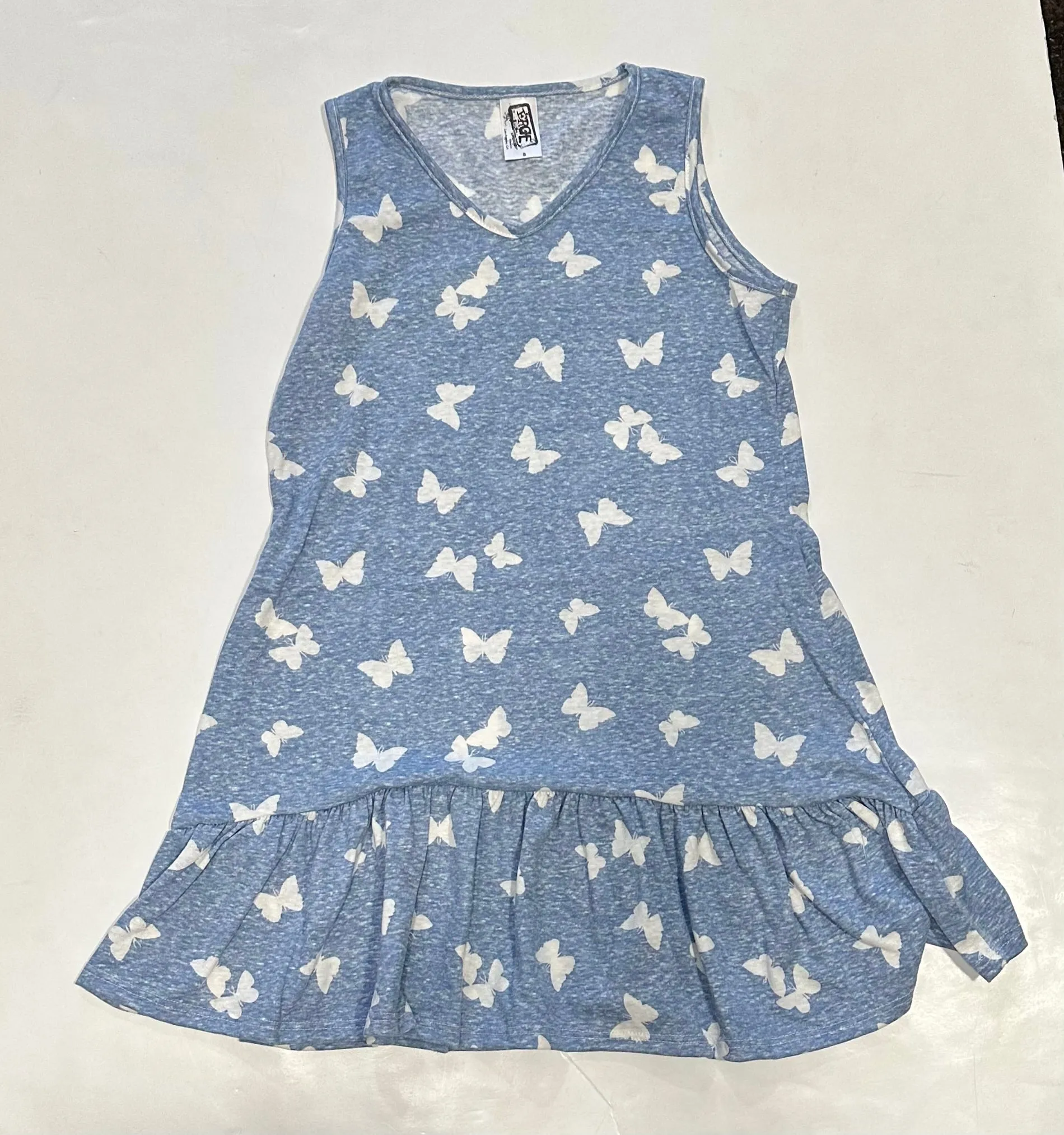 Blue Butterfly Dress