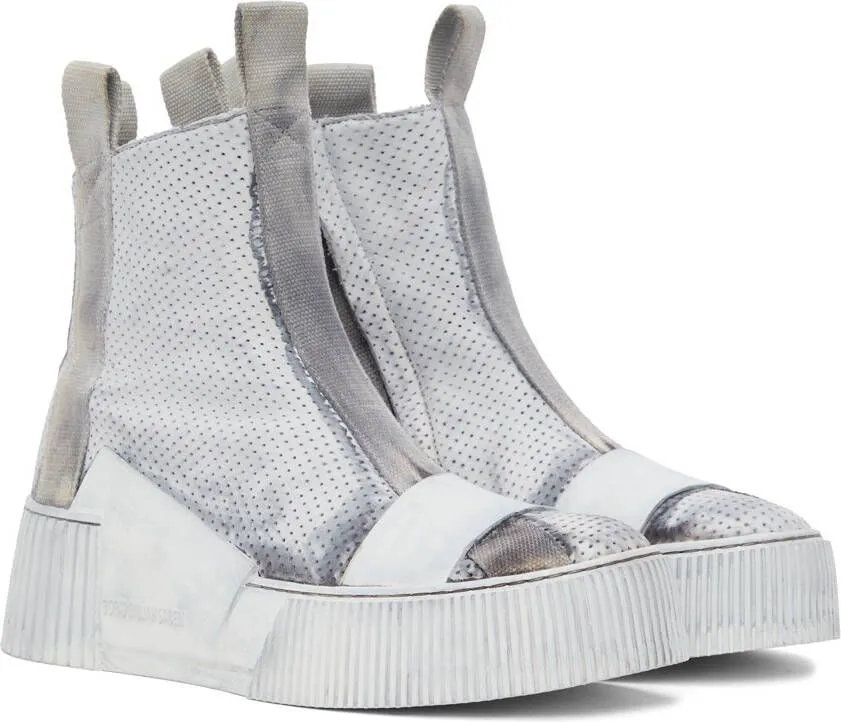 Boris Bidjan Saberi SSENSE Exclusive Grey Bamba 3.1 Sneakers