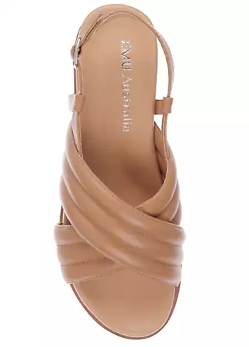 Borradaile Tan Sandals by EMU Australia | Look Again