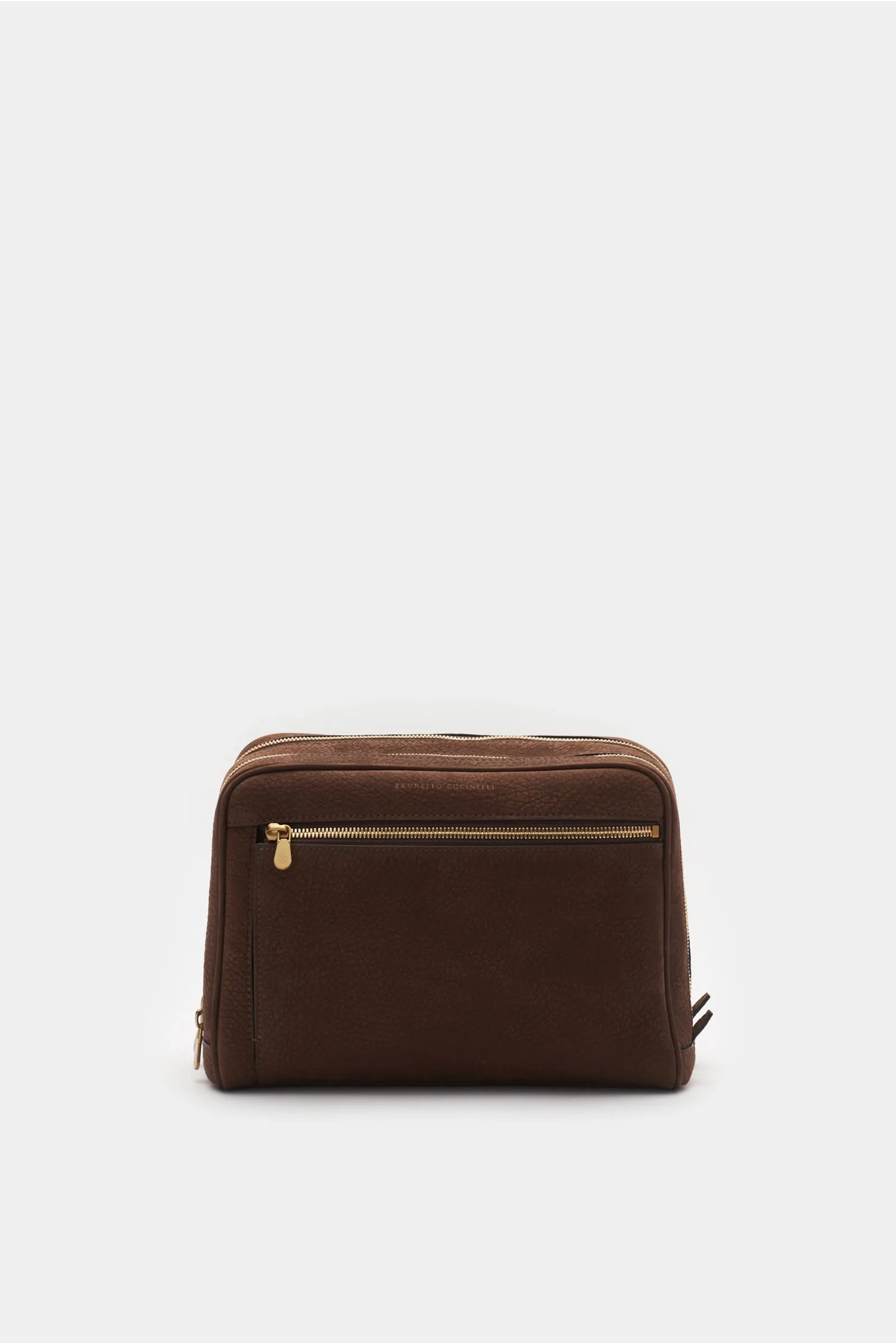 BRUNELLO CUCINELLI toiletries bag brown