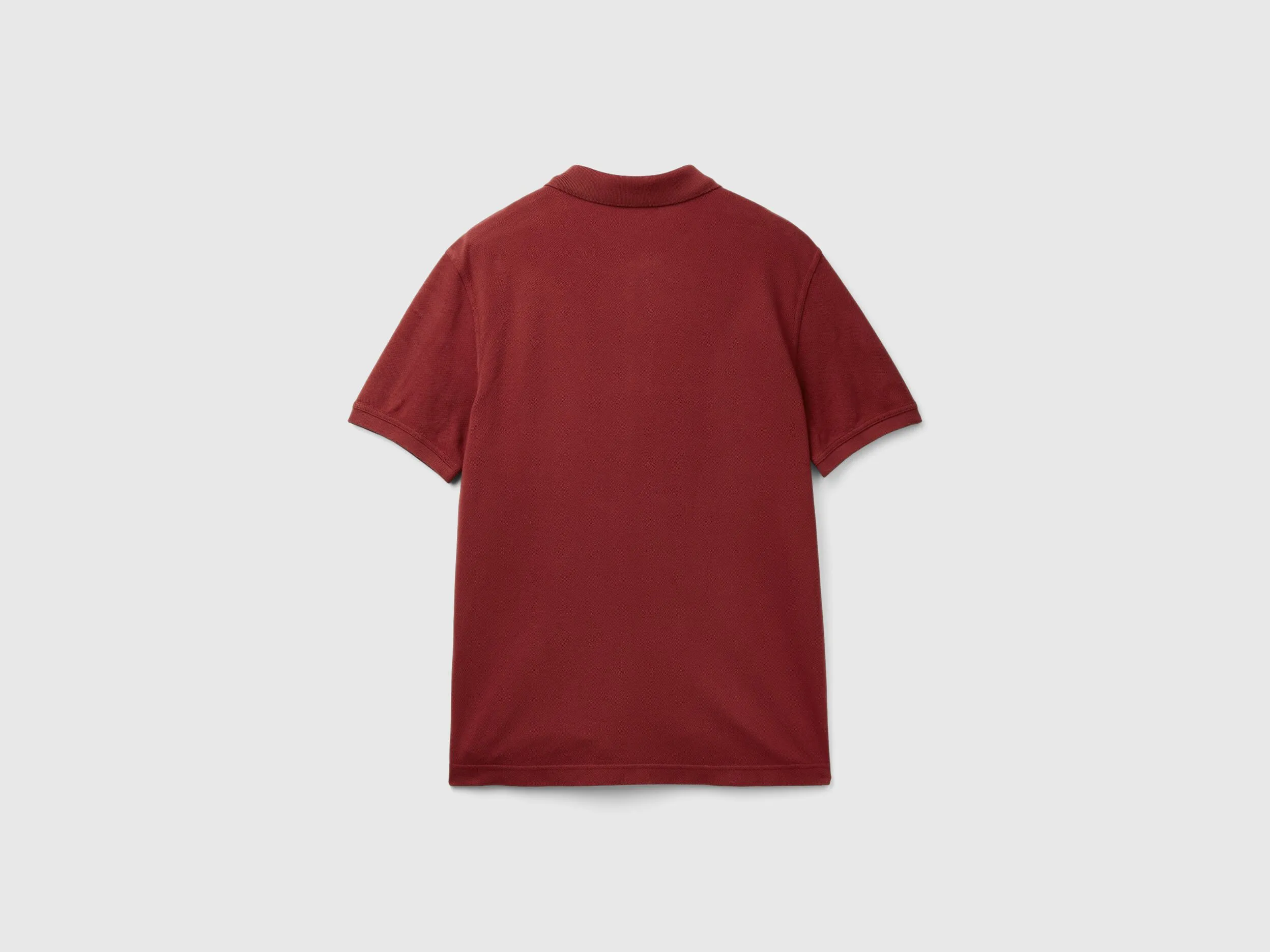 Burgundy regular fit polo - Burgundy | Benetton