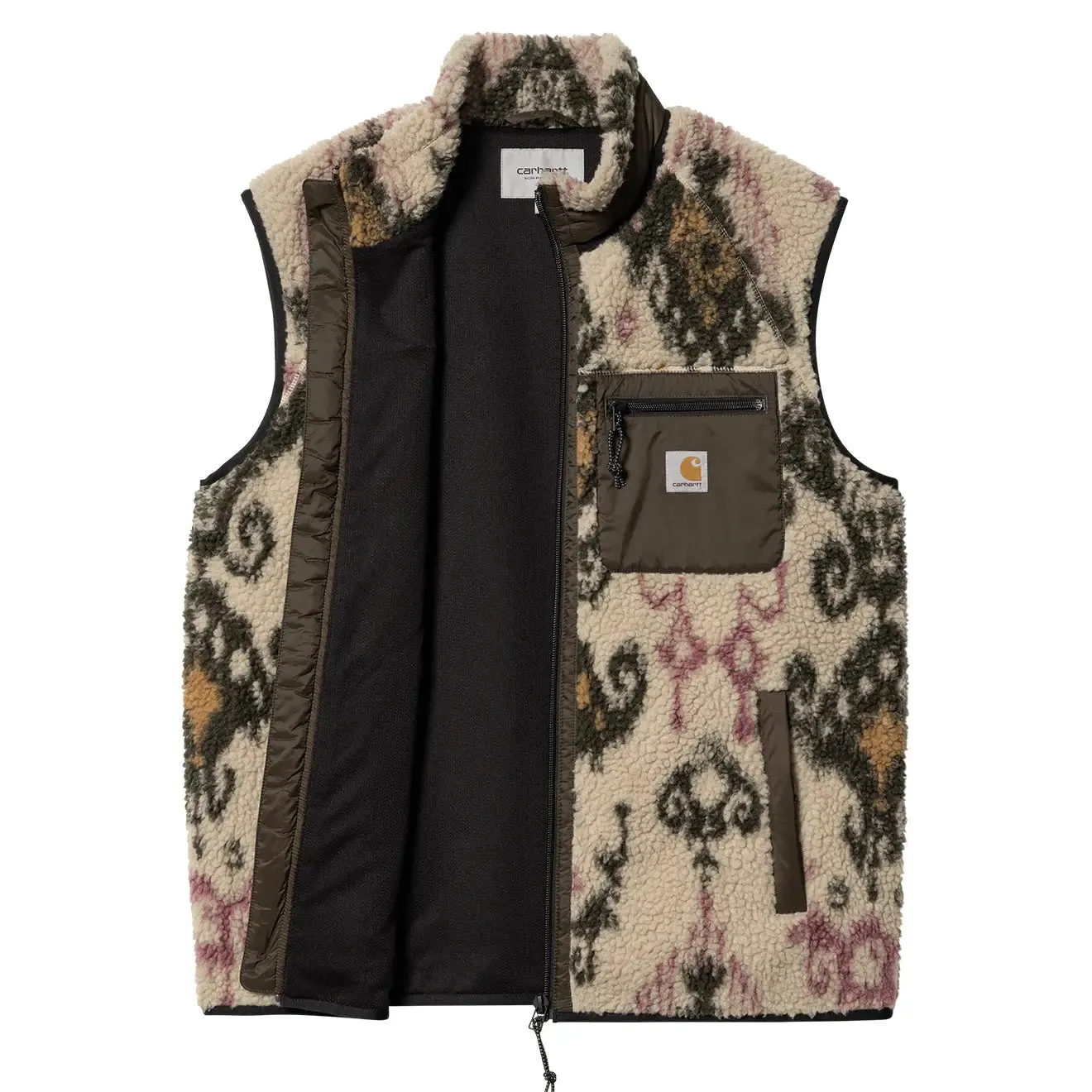 Carhartt WIP Prentis Vest Liner Baru Jacquard Wall / Cypress