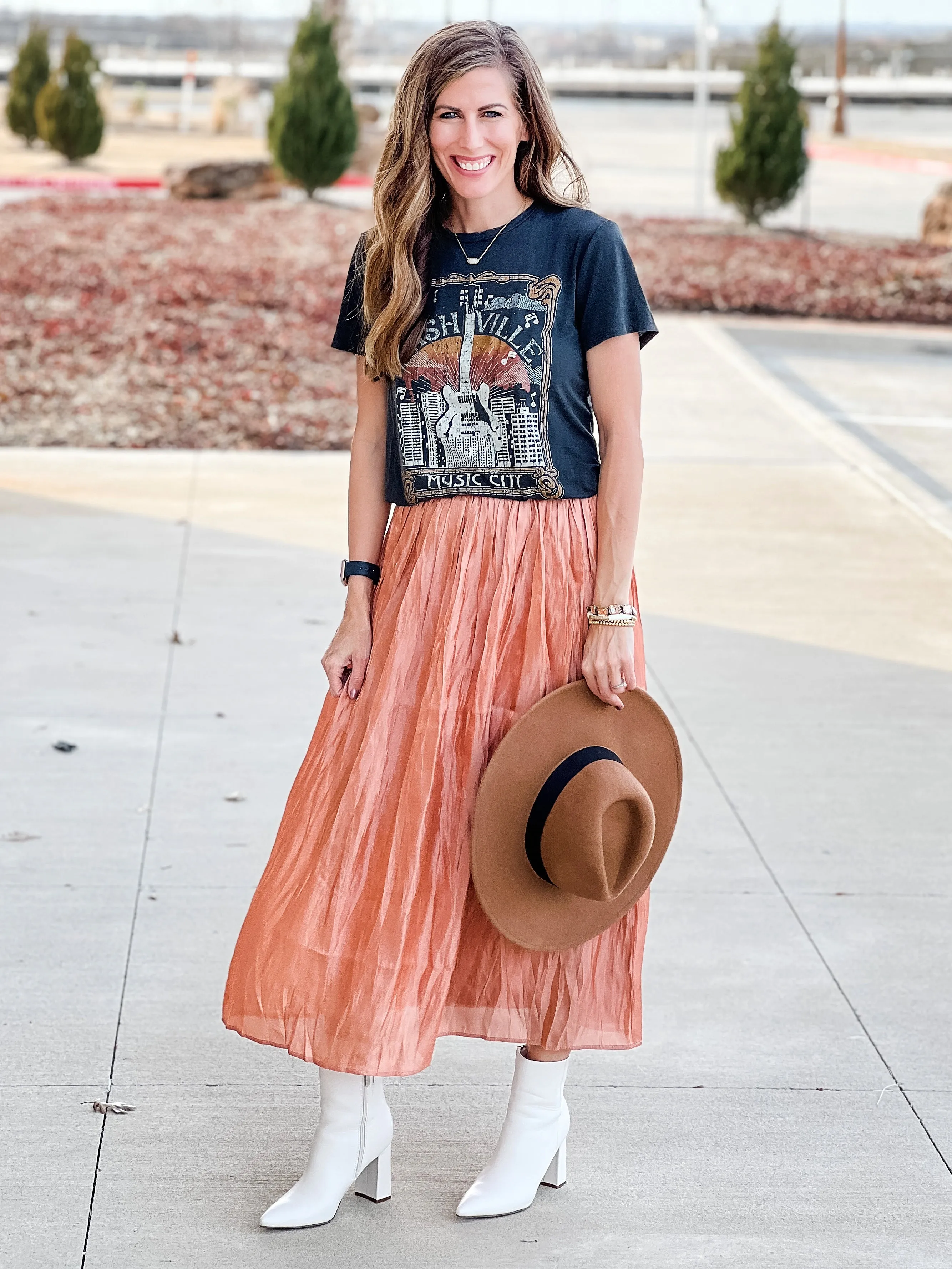 Cinnamon Midi Skirt