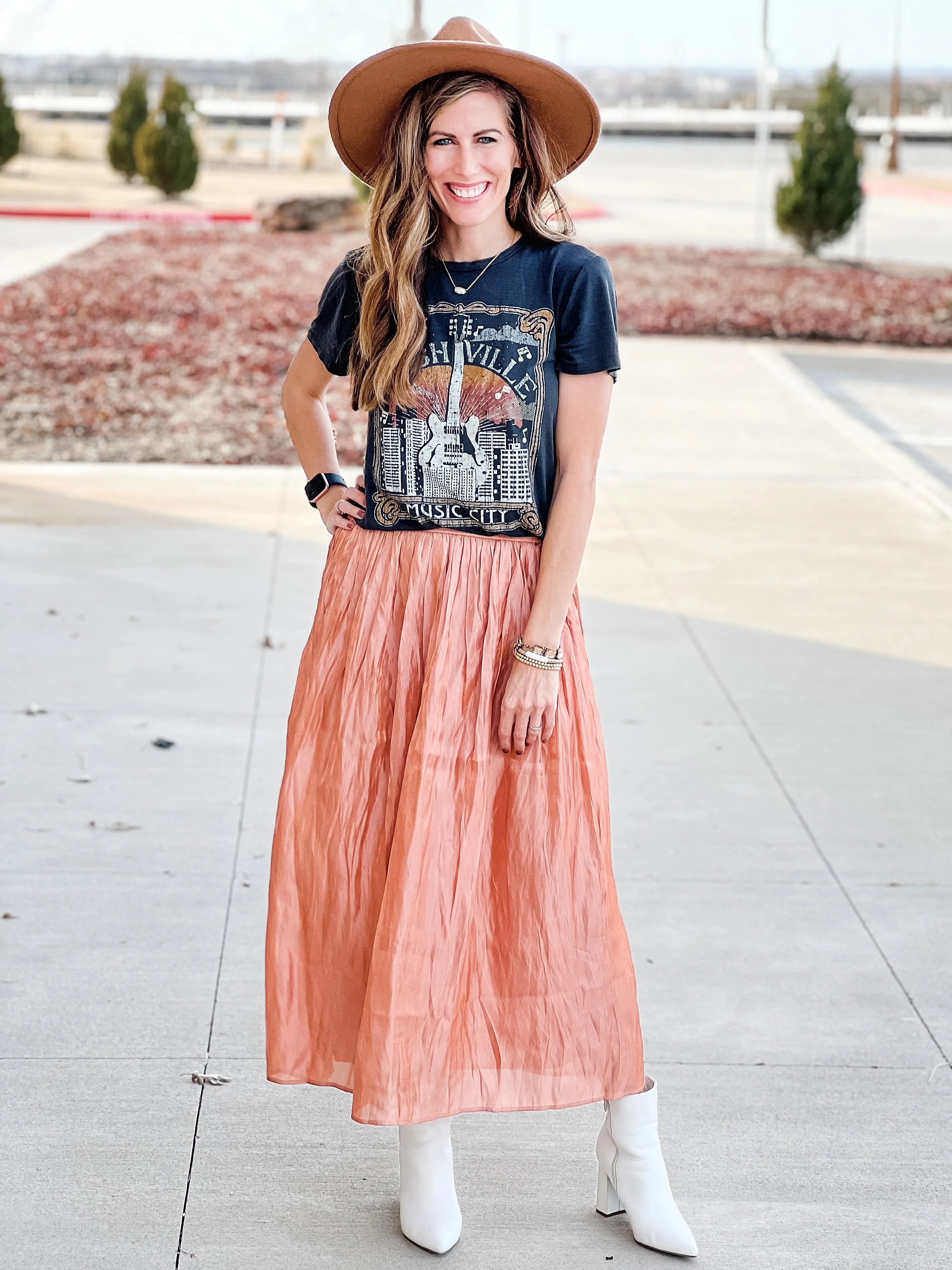 Cinnamon Midi Skirt