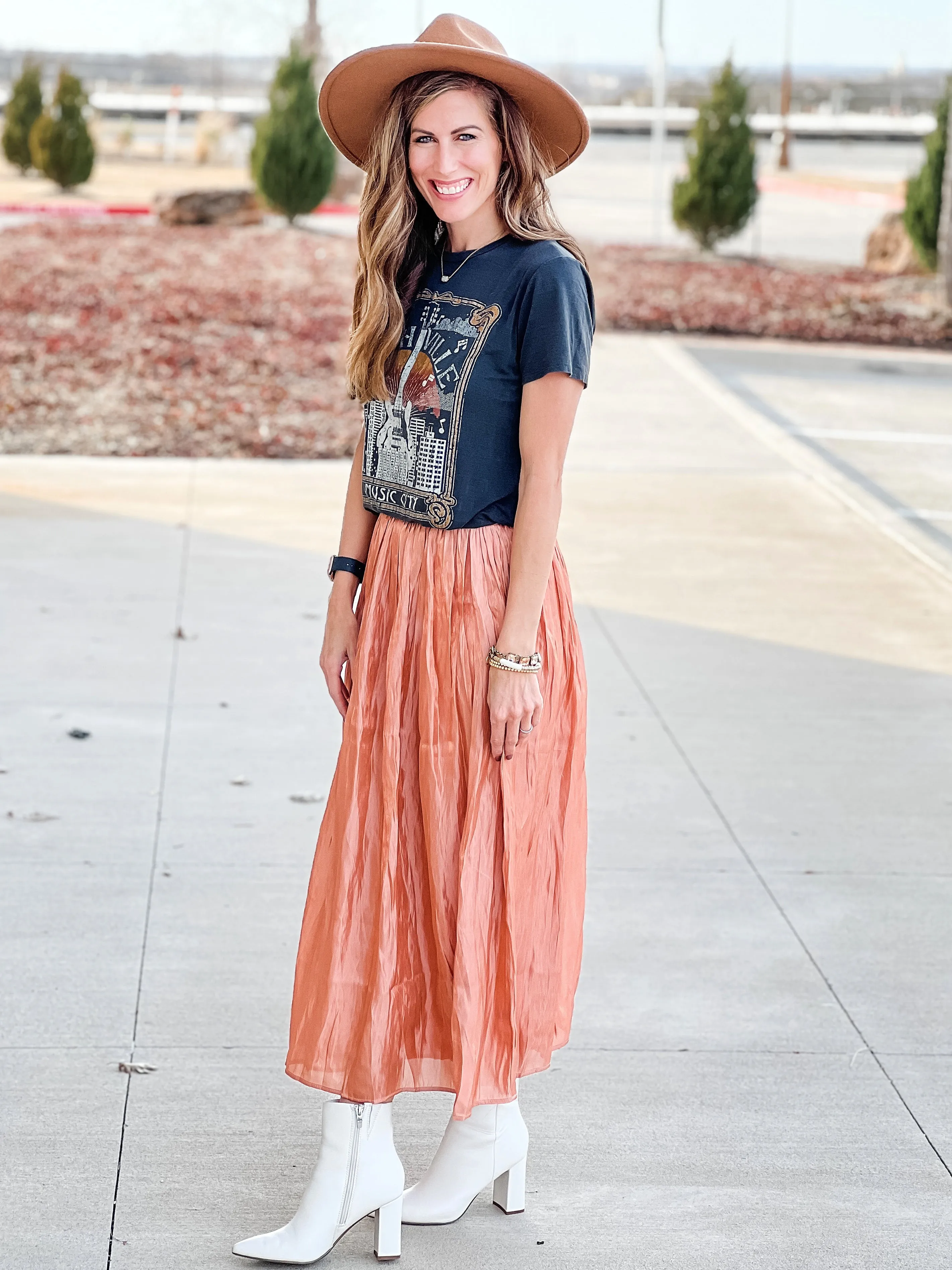 Cinnamon Midi Skirt