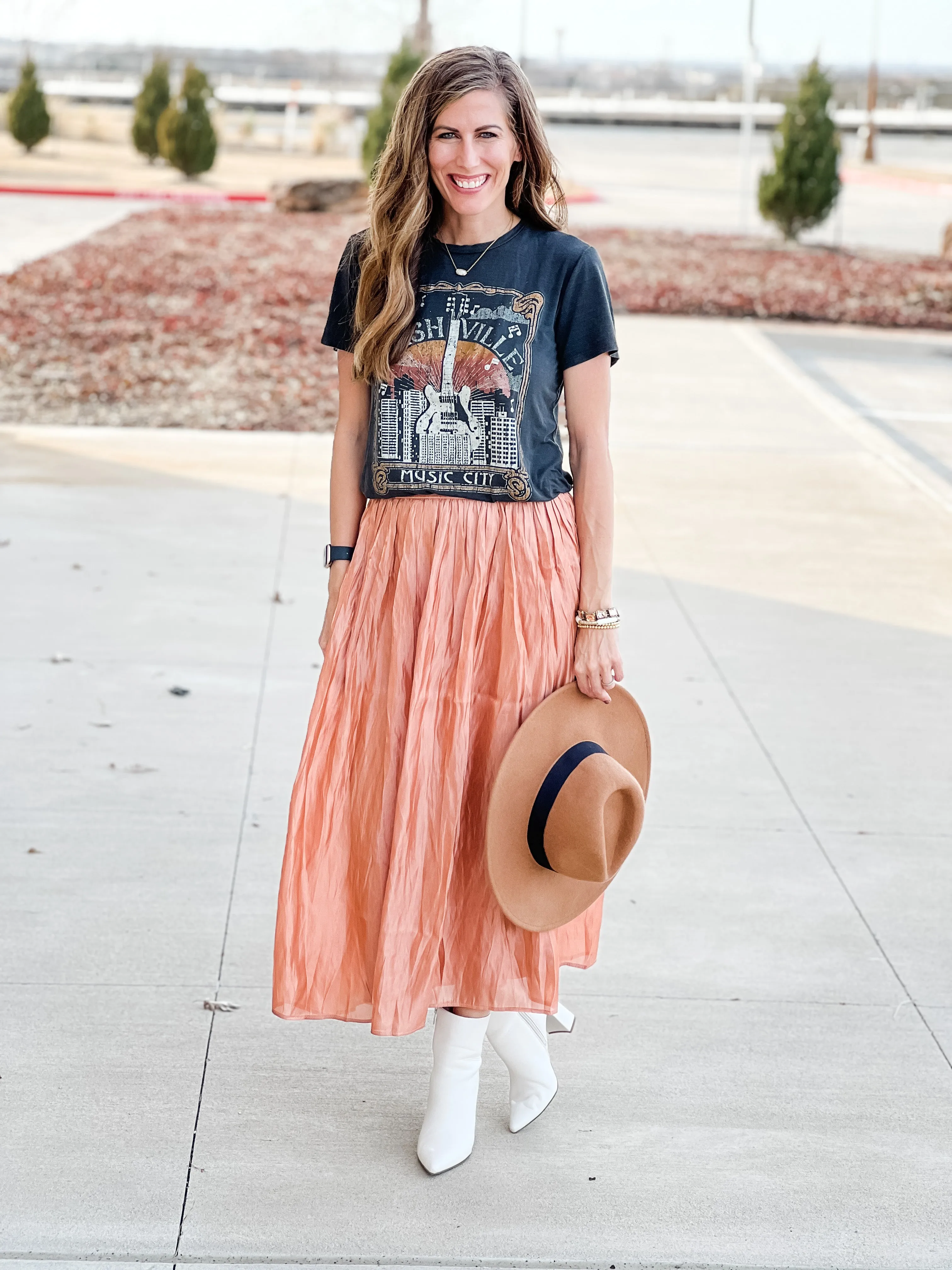 Cinnamon Midi Skirt