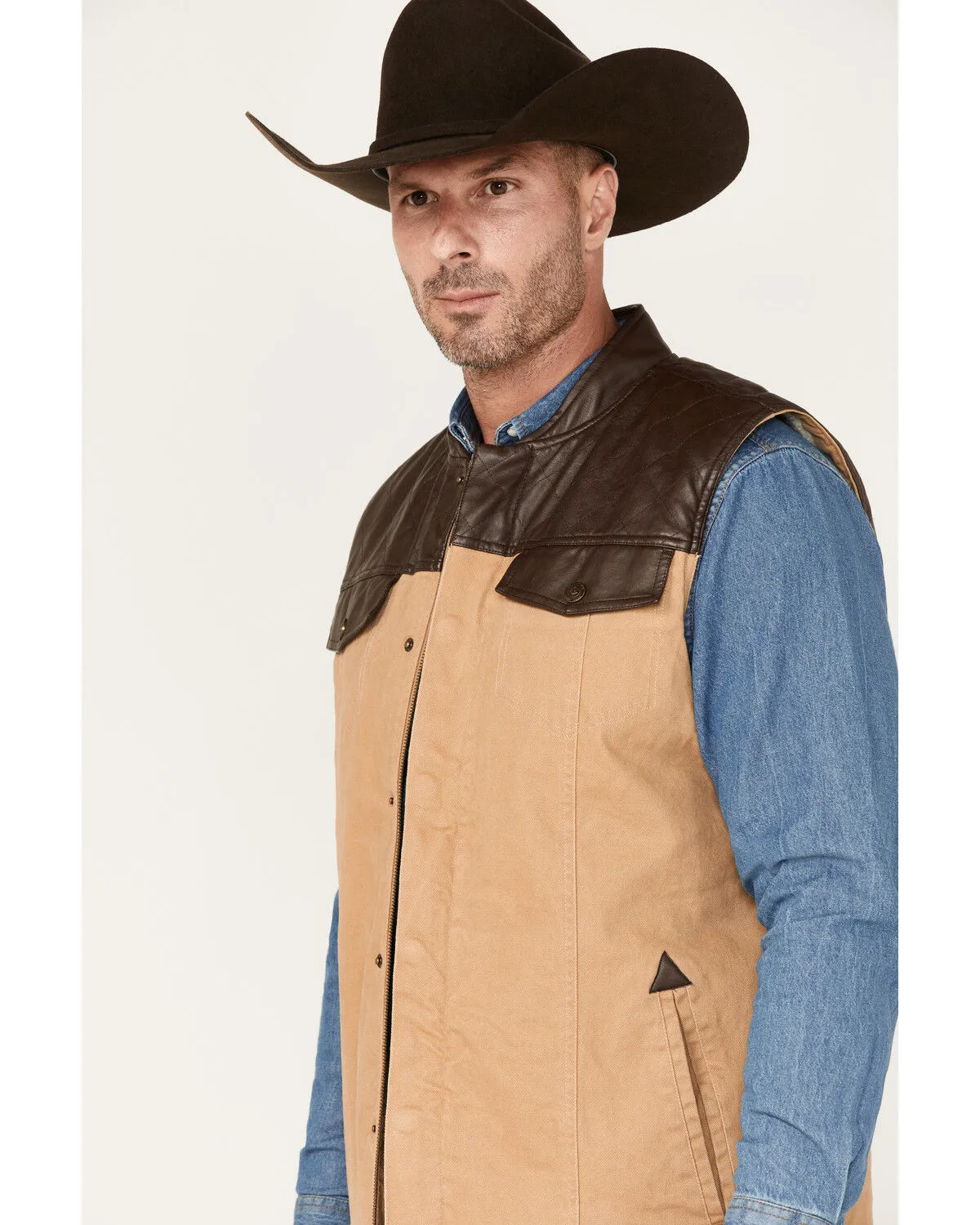 Cody James Men's River Oaks Rancher Vest