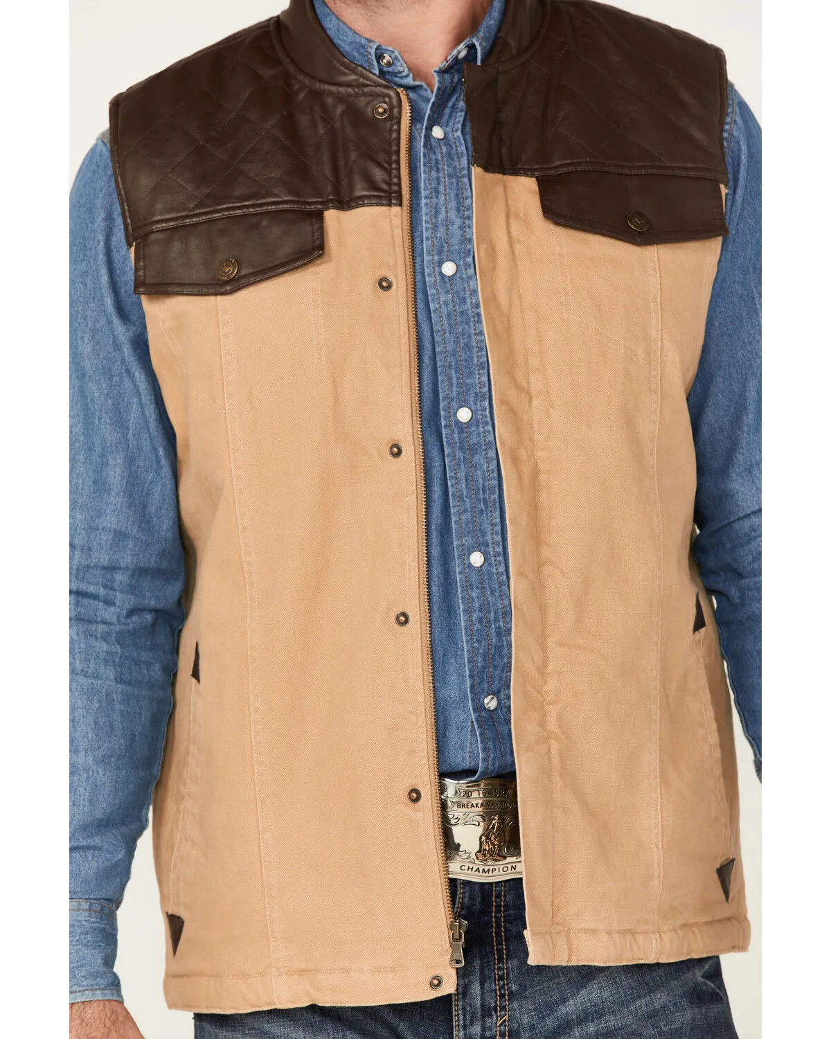 Cody James Men's River Oaks Rancher Vest