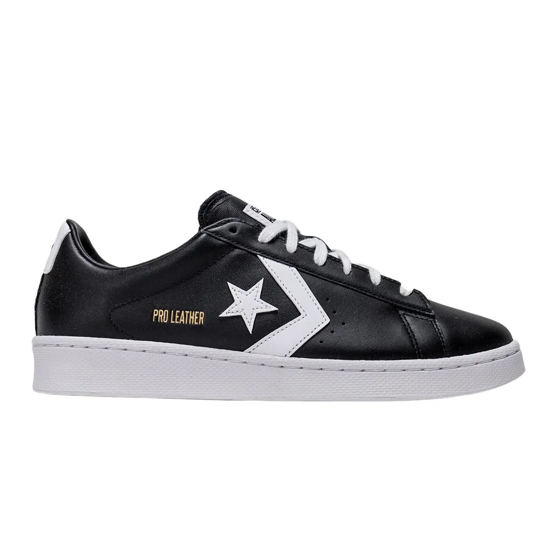 Converse Men Pro Leather Low Ox (black / white)