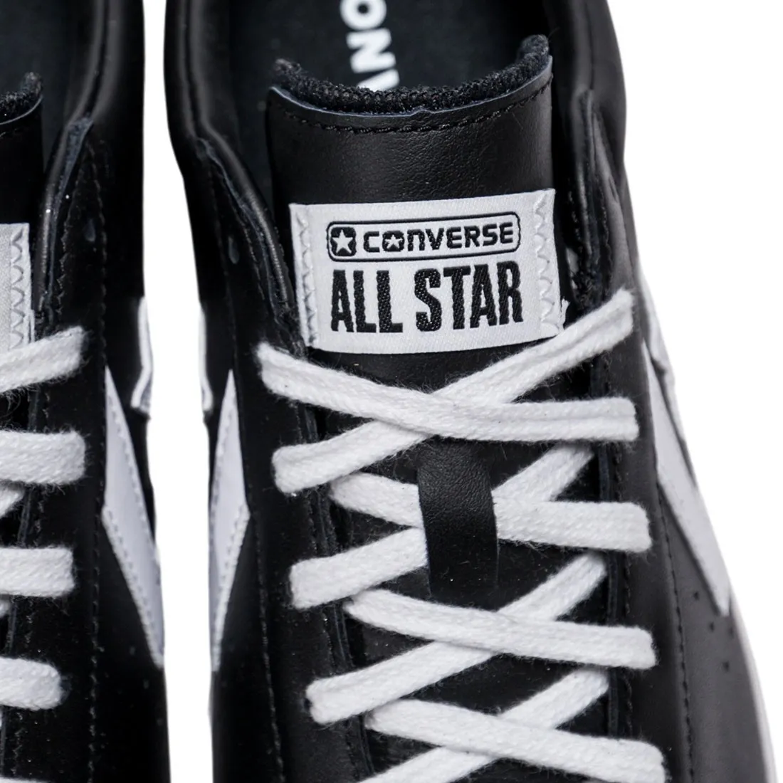 Converse Men Pro Leather Low Ox (black / white)