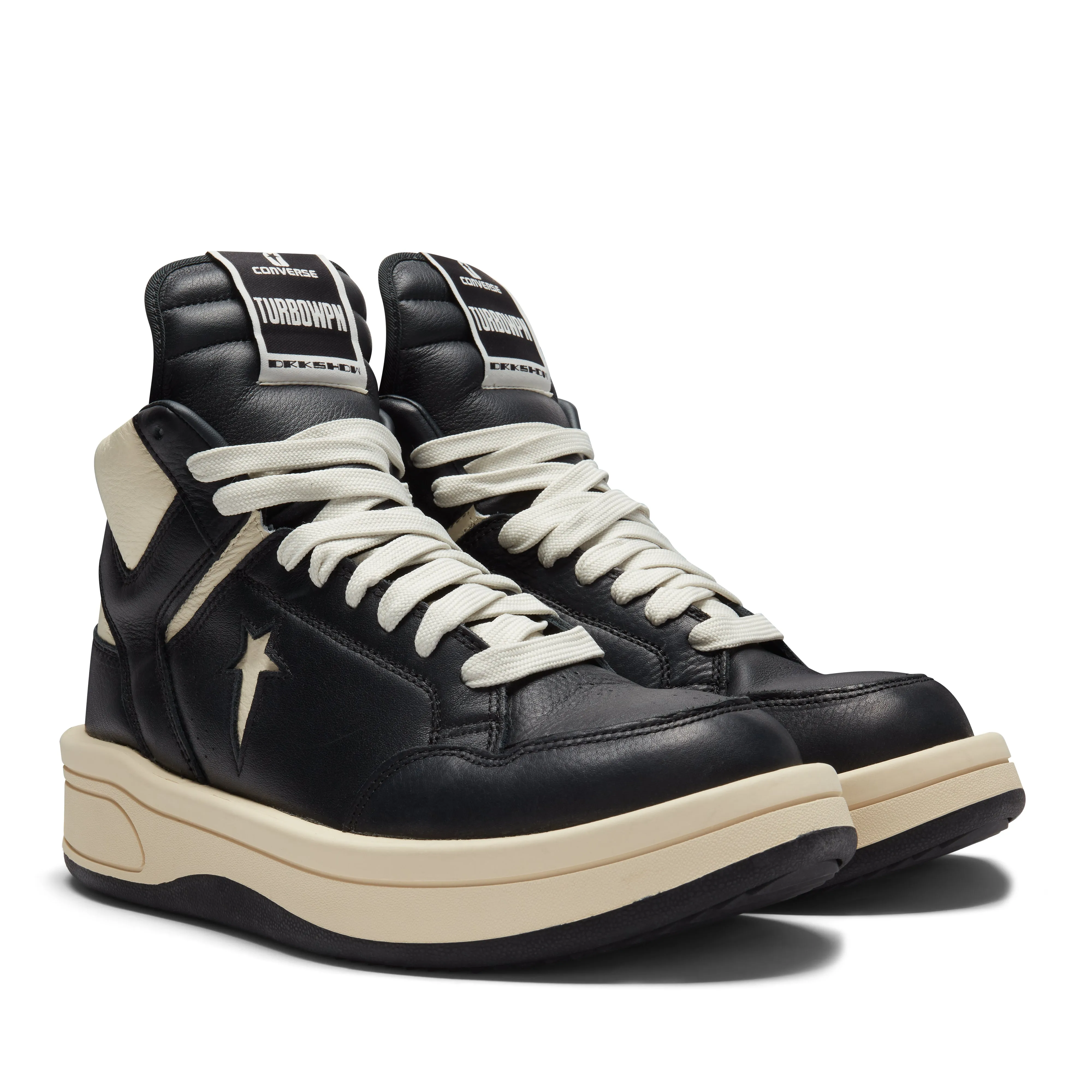 Converse - Rick Owens Turbowpn Sneakers - (Black/Natural)