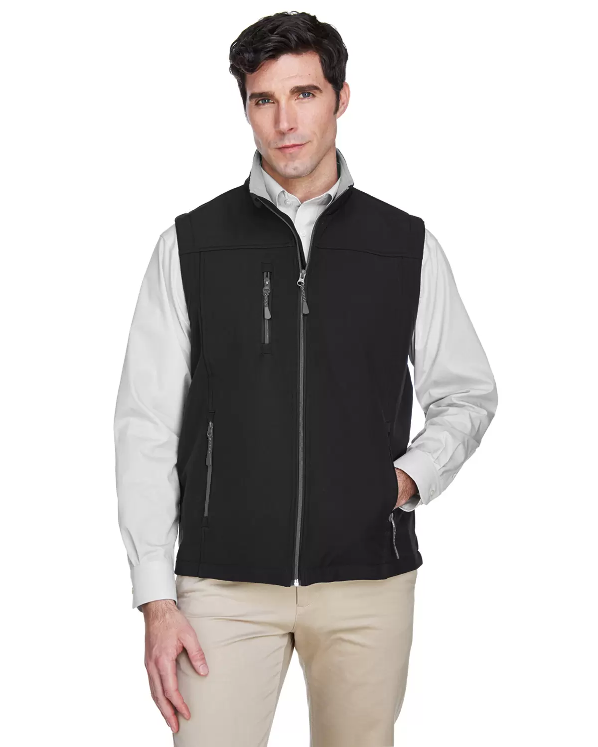 D996 Devon & Jones Men's Soft Shell Vest SKU: D996