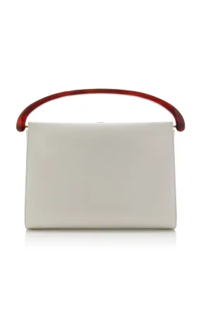 Dries Van Noten Leather Top Handle Bag