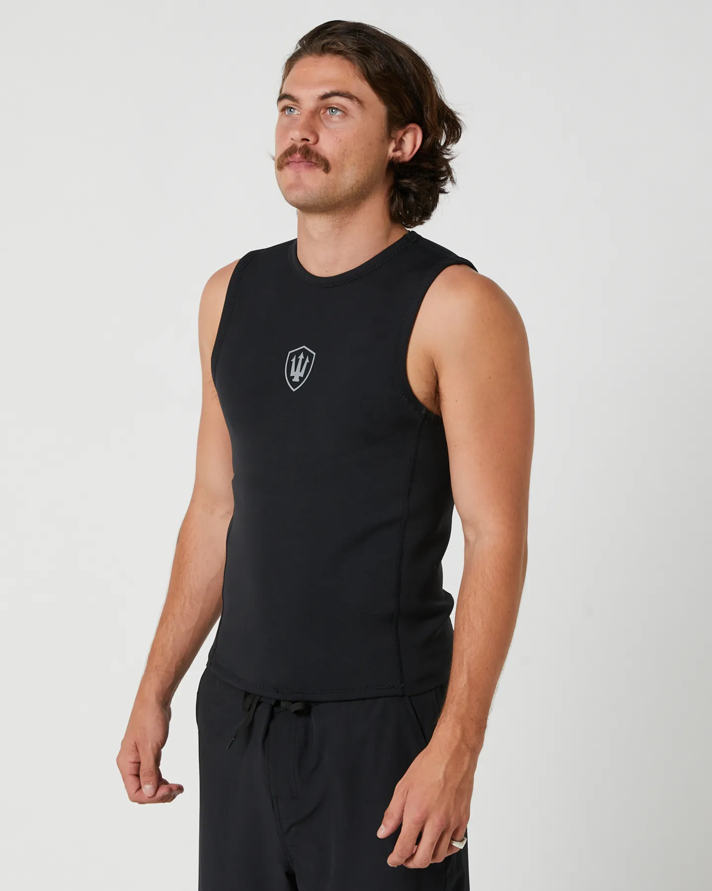 Fk Surf Mens 1Mm Sleeveless Vest - Black | SurfStitch