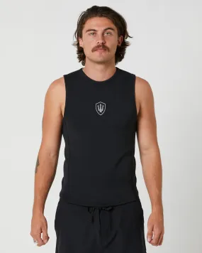 Fk Surf Mens 1Mm Sleeveless Vest - Black | SurfStitch