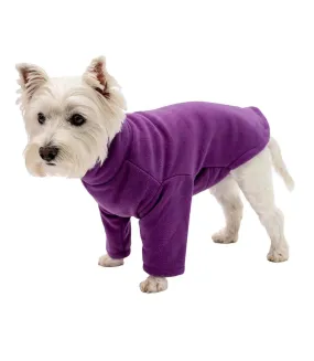 Fleece dog jumper xl purple Firefoot