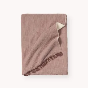 Fleece Lined Throw Blanket