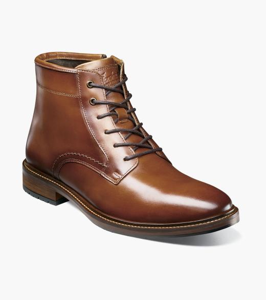 Forge Plain Toe Lace Up Boot