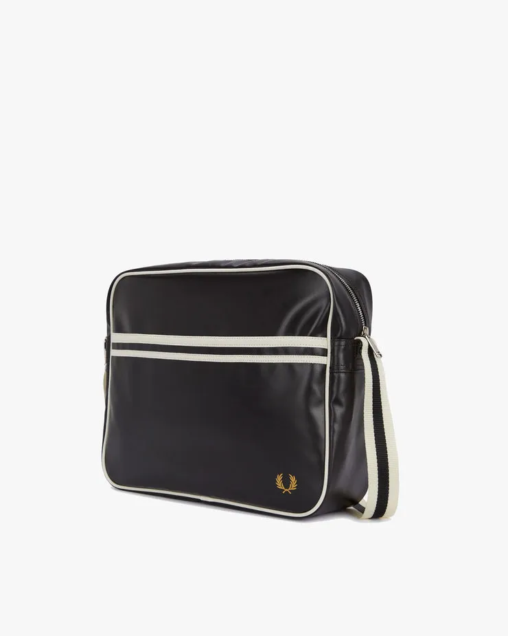 Fred Perry Classic Shoulder Bag - Black / Ecru