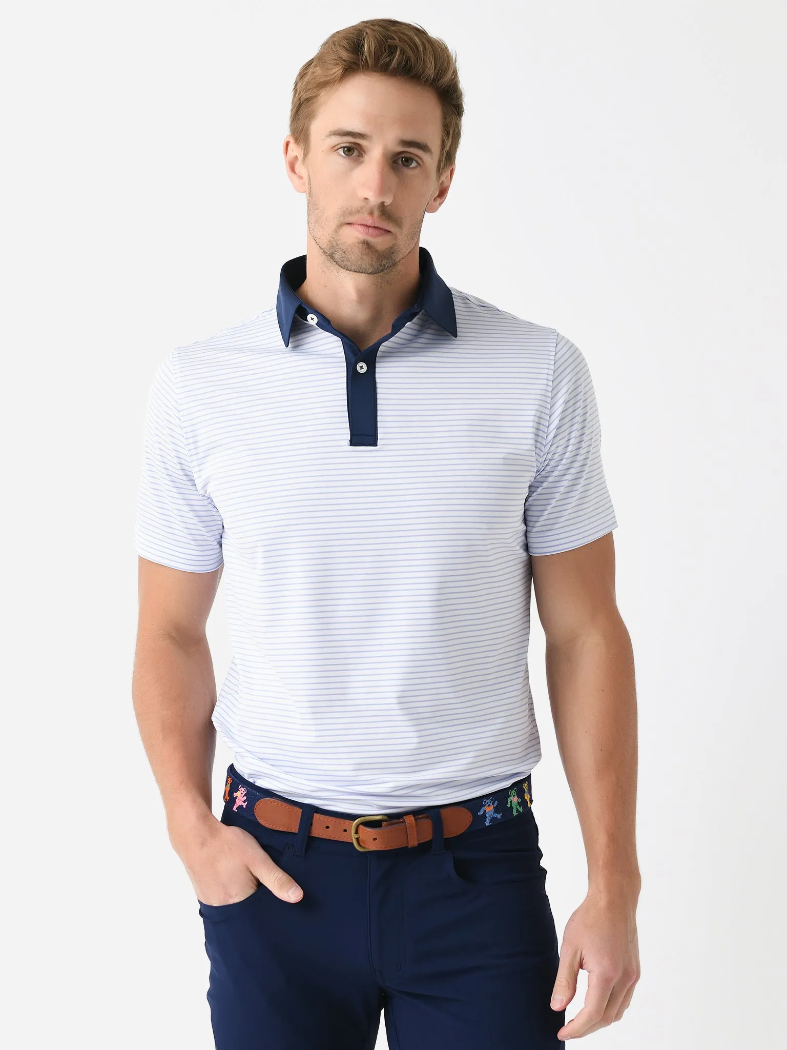     HARLESTONS  Men's The Preston Polo    