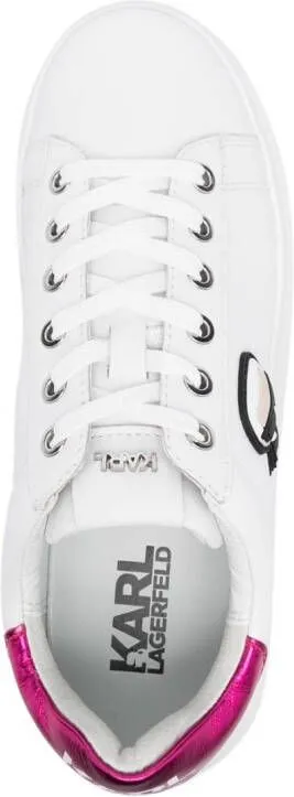 Karl Lagerfeld K Ikonic Kapri low-top sneakers White