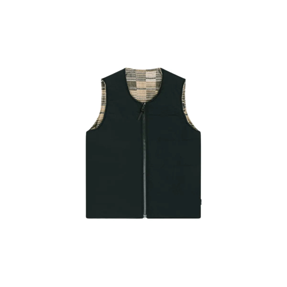 Kestin   Fala Reversible Vest Black/ Jacquard