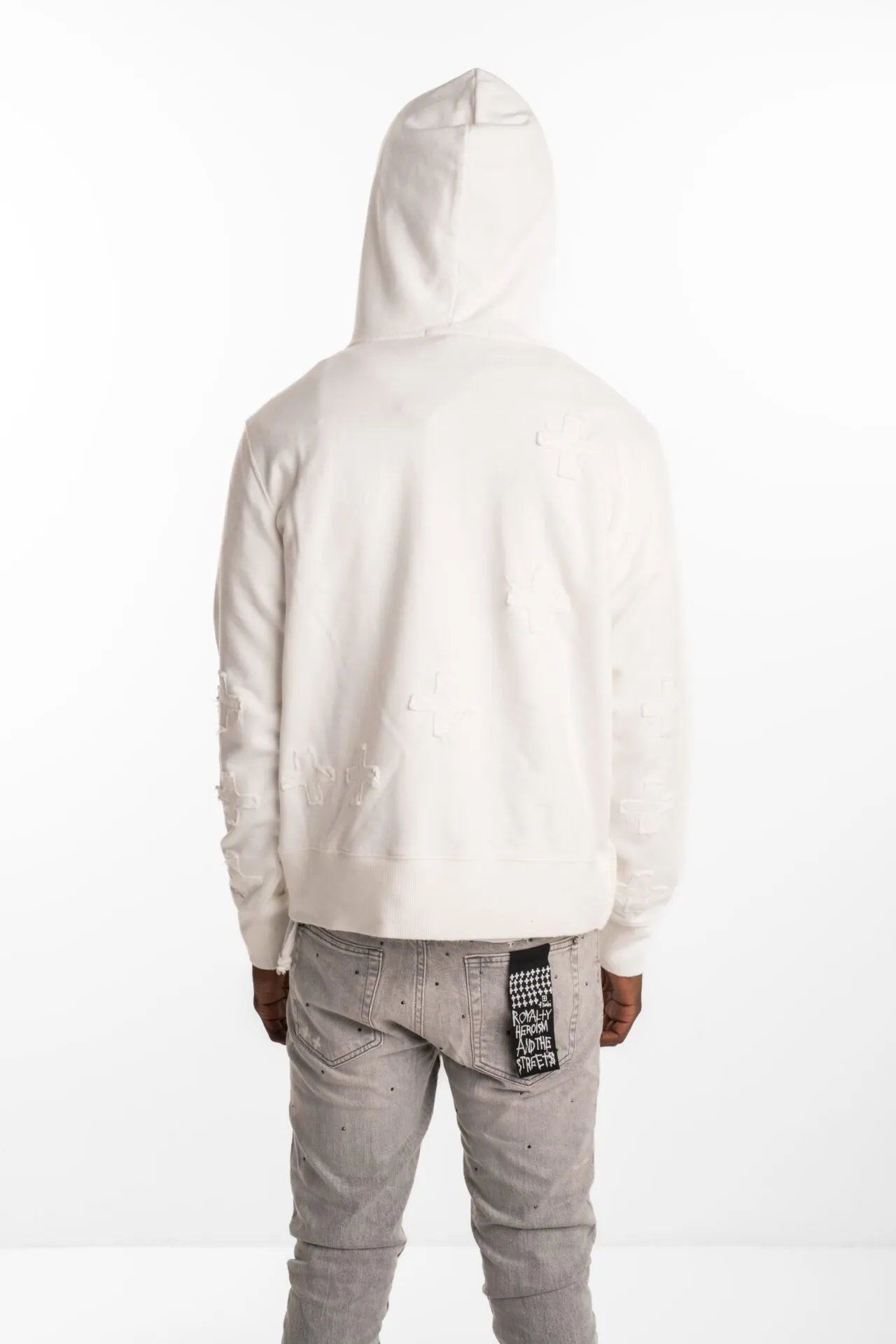 Ksubi Men’s Kraftwerk Kash Hoodie Arktik MSP24FL010 White