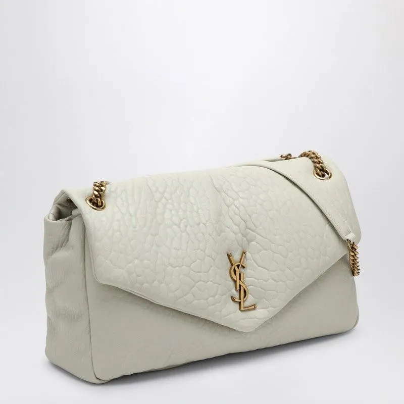 LARGE CREAM-COLOURED CALYPSO BAG