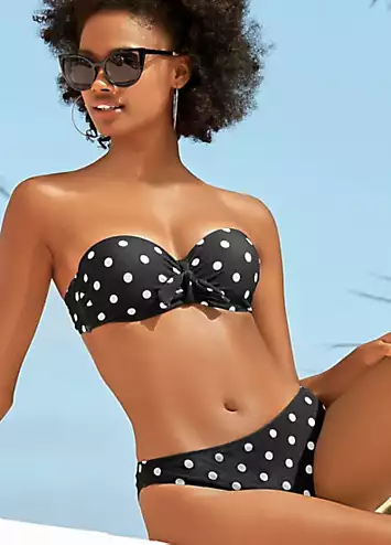 LASCANA Polka Dot Bikini Bottoms | Grattan