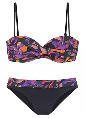 LASCANA Underwired Bandeau Bikini Set | Grattan