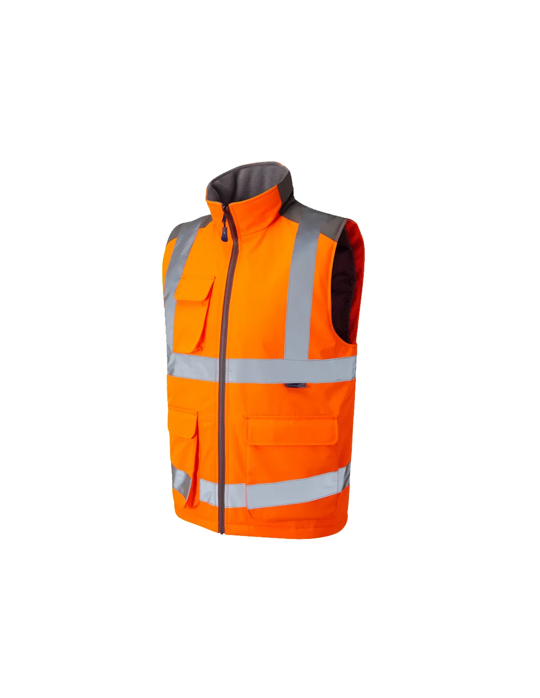 Leo Workwear - BW01 Torrington Class 2 Bodywarmer - Orange - 2020ppe Size S