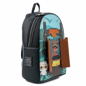 Loungefly Jurassic Park Gates Mini Backpack