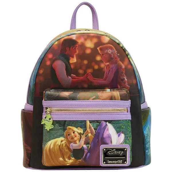 Loungefly x Disney Tangled Rapunzel Scenes Mini Backpack